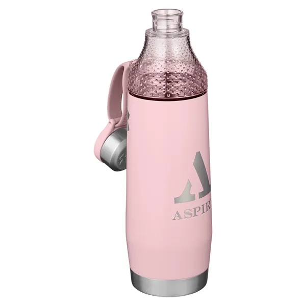 22-ounce bottle with vacuum insulation, a twist-off top, non-slip bottom, carry... from ASI 79530 Prime Line