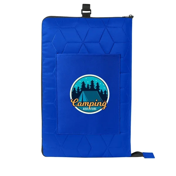 Campfire Packable Blanket With Backpack Straps... from ASI 79530 Prime Line