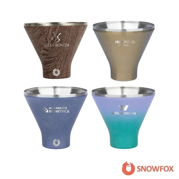 Snowfox® 8 oz. Vacuum Insulated Martini Cup... from ASI 67866 Logomark/Valumark