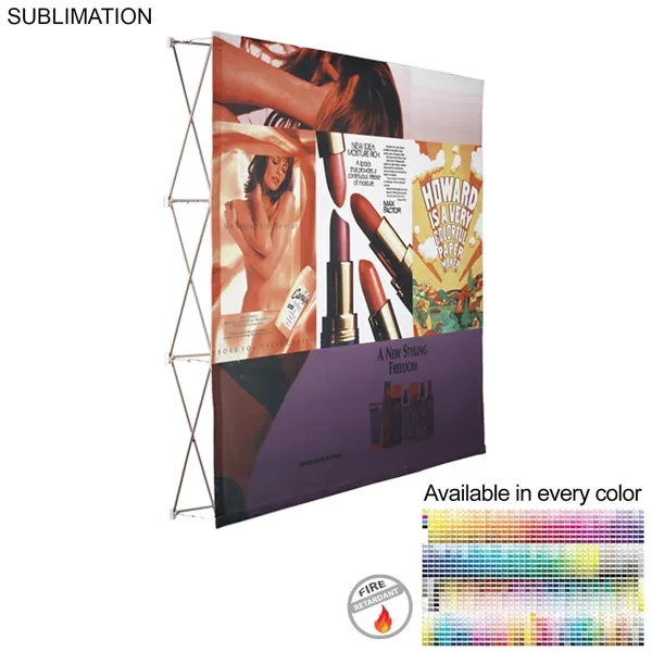 7.5' Straight Wall Full Height Tension Fabric Pop-up Display Kit with... from ASI 53509 FIEL-Fairdeal Import & Export / FIEL
