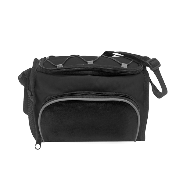 600D Polyester cooler bag with adjustable carry starp and mesh pocket... from ASI 41511 Brainchild USA Inc / BrainChild Gift Club