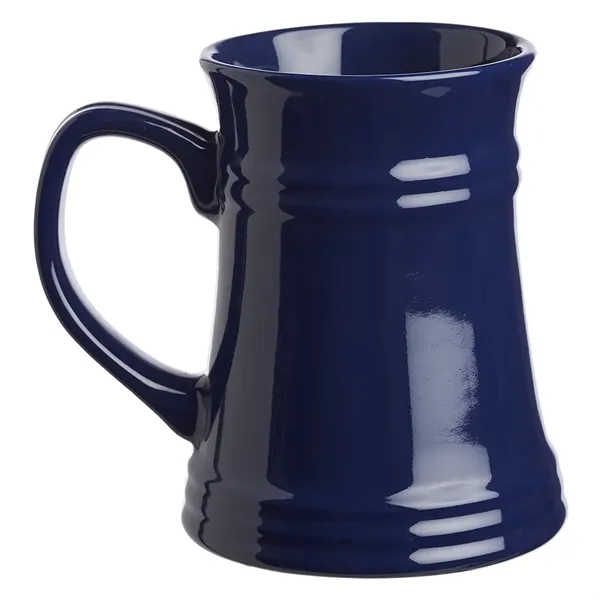 17 oz. tankard beer mug made of natural coated stoneware.... from ASI 39552 BEL Promo