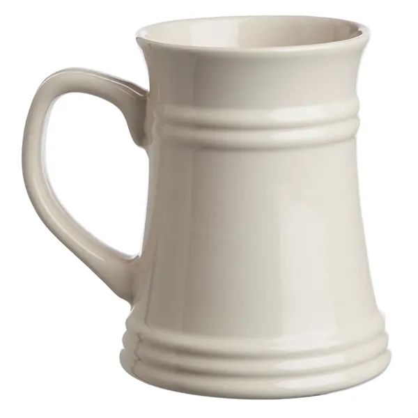 17 oz. tankard beer mug made of natural coated stoneware.... from ASI 39552 BEL Promo