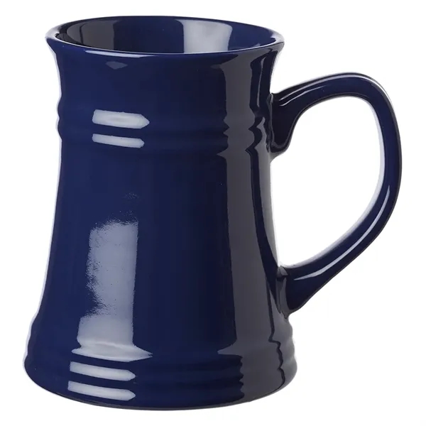 17 oz. tankard beer mug made of natural coated stoneware.... from ASI 39552 BEL Promo