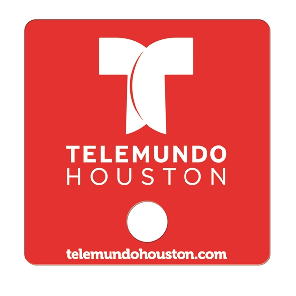 No stick Square w/ Hole shaped digital economy fans with double... from ASI 67620 Lion Circle Corp / Lion/Circle