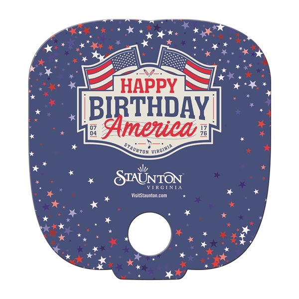 No stick Bread Slice w/ Hole shaped digital economy fans with... from ASI 67620 Lion Circle Corp / Lion/Circle