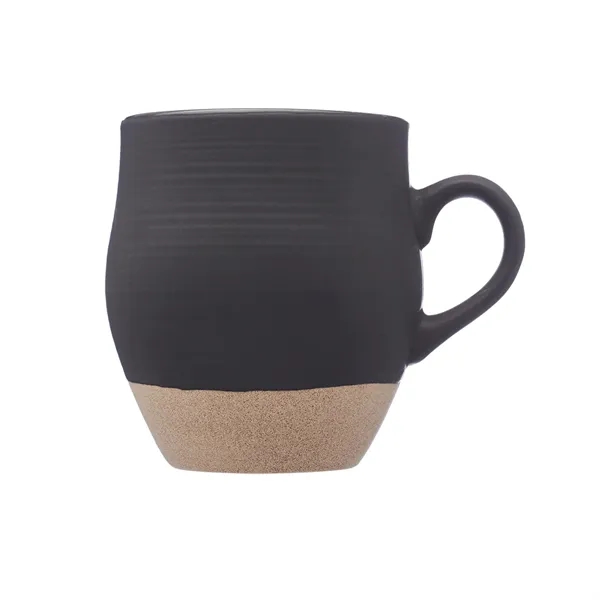 16 oz. ceramic mug with pottery like finish and artisan bottom... from ASI 37218 Athena Promo (tm)