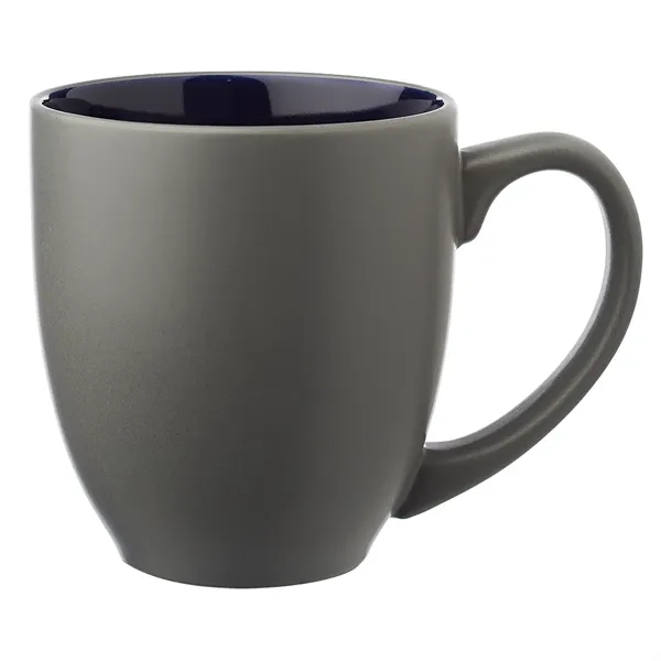 16 oz. bistro style, two-tone coffee mug made from molded ceramic... from ASI 39552 BEL Promo