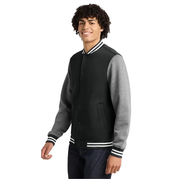Sport-Tek Fleece Letterman Jacket.... from ASI 84863 SanMar