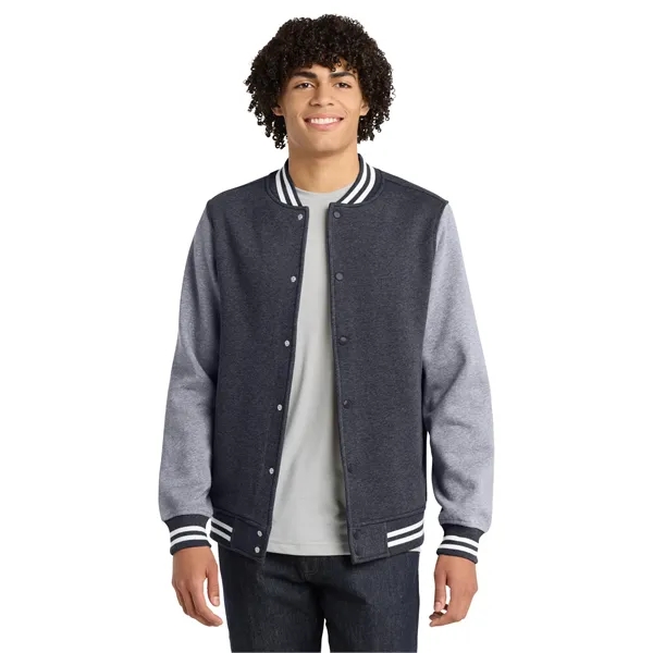 Sport-Tek Fleece Letterman Jacket.... from ASI 84863 SanMar