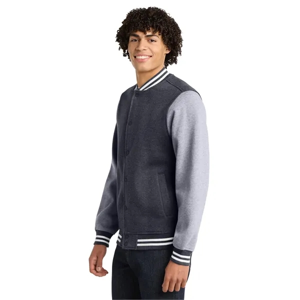 Sport-Tek Fleece Letterman Jacket.... from ASI 84863 SanMar