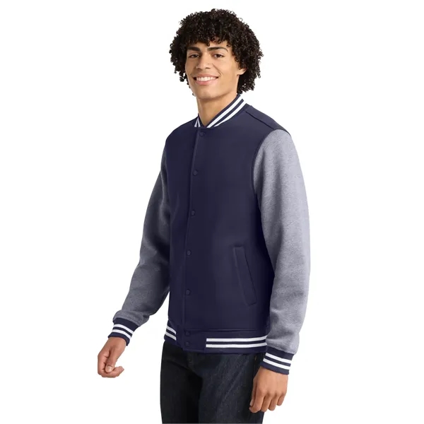 Sport-Tek Fleece Letterman Jacket.... from ASI 84863 SanMar