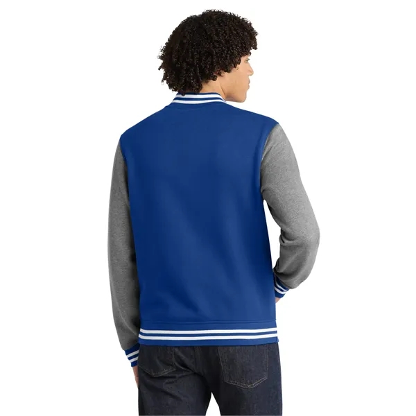 Sport-Tek Fleece Letterman Jacket.... from ASI 84863 SanMar