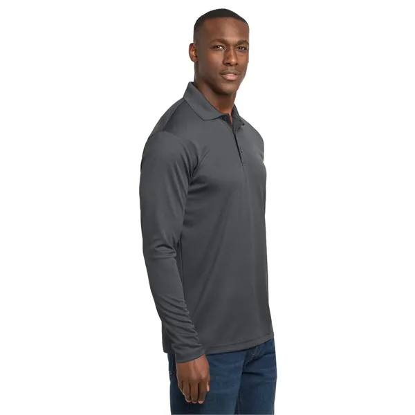 Sport-Tek PosiCharge RacerMesh Long Sleeve Polo.... from ASI 84863 SanMar
