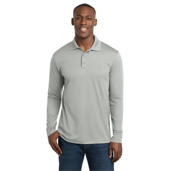 Sport-Tek PosiCharge RacerMesh Long Sleeve Polo.... from ASI 84863 SanMar
