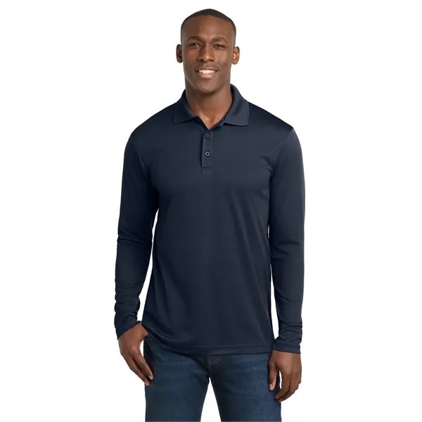 Sport-Tek PosiCharge RacerMesh Long Sleeve Polo.... from ASI 84863 SanMar