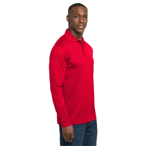 Sport-Tek PosiCharge RacerMesh Long Sleeve Polo.... from ASI 84863 SanMar
