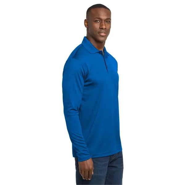 Sport-Tek PosiCharge RacerMesh Long Sleeve Polo.... from ASI 84863 SanMar