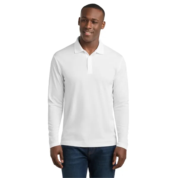 Sport-Tek PosiCharge RacerMesh Long Sleeve Polo.... from ASI 84863 SanMar
