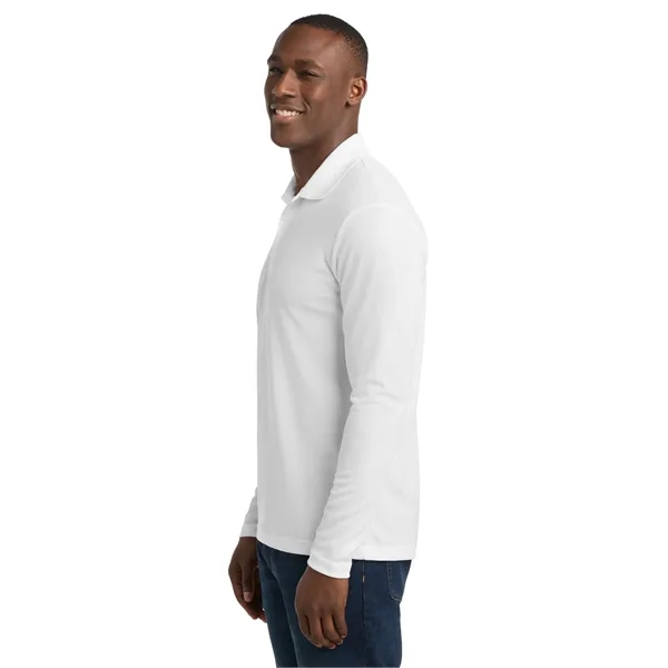 Sport-Tek PosiCharge RacerMesh Long Sleeve Polo.... from ASI 84863 SanMar