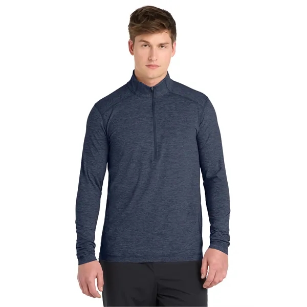 Sport-Tek Exchange 1.5 Long Sleeve 1/2-Zip... from ASI 84863 SanMar