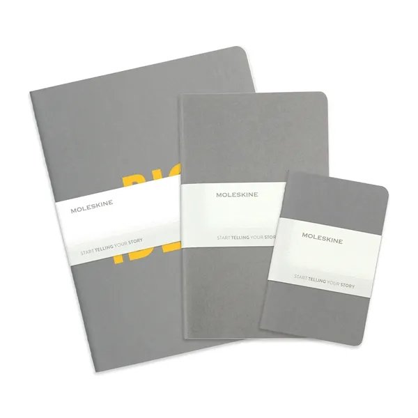 Three-pack of journals with a Cahier Ruled Pocket, Large and X-Large... from ASI 56070 Gemline / Gemline®