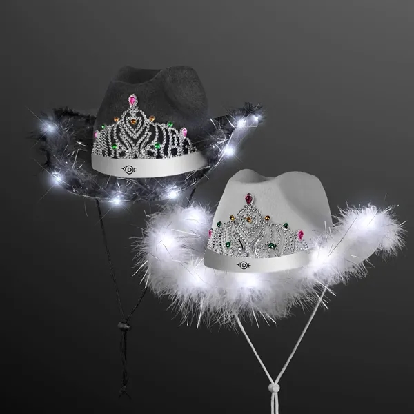 Blank or imprinted. Light Up Cowgirl Hat... from ASI 34194 ALightPromos
