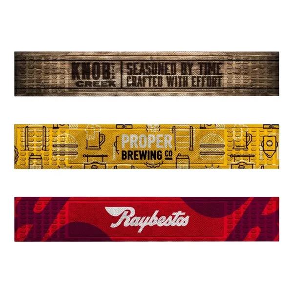 3,5" x 21: slip-resistant bar service mat.... from ASI 88060 Snugz/USA Inc