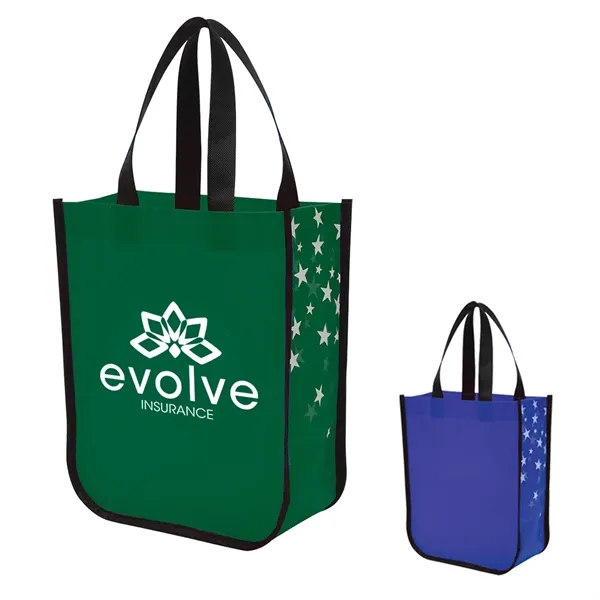 Star Struck tote bag with long handles for comfortably carrying your... from ASI 61125 Hit Promotional Products / Hit®