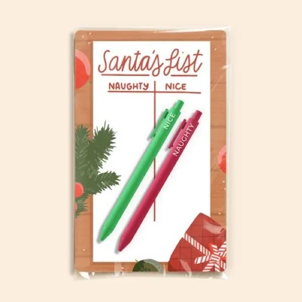 This holiday mailer pairs a duo of smooth-writing Jotter pens on... from ASI 74710 Numo