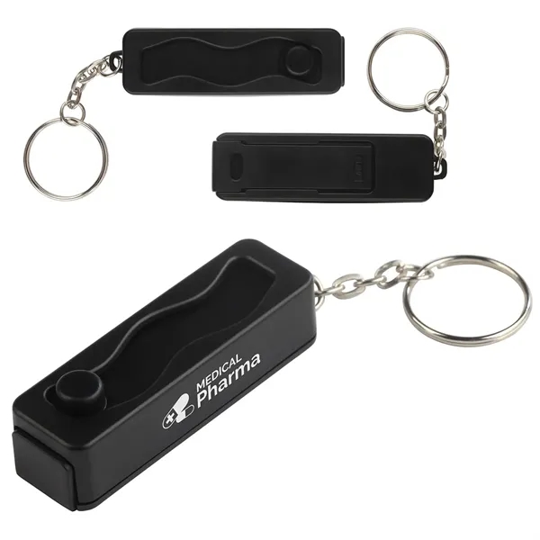 Phone Stand Key Chain with Finger Fidget... from ASI 36730 Ariel Premium Supply Inc