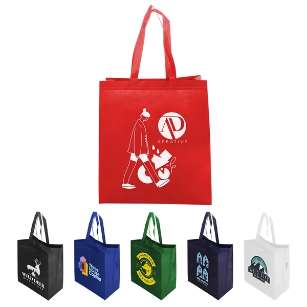 80GSM Recycled Non-Woven Polypropylene Heat-Sealed Tote... from ASI 36730 Ariel Premium Supply Inc