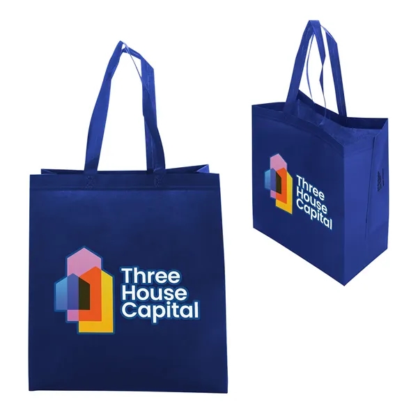 80GSM Recycled Non-Woven Polypropylene Heat-Sealed Tote... from ASI 36730 Ariel Premium Supply Inc