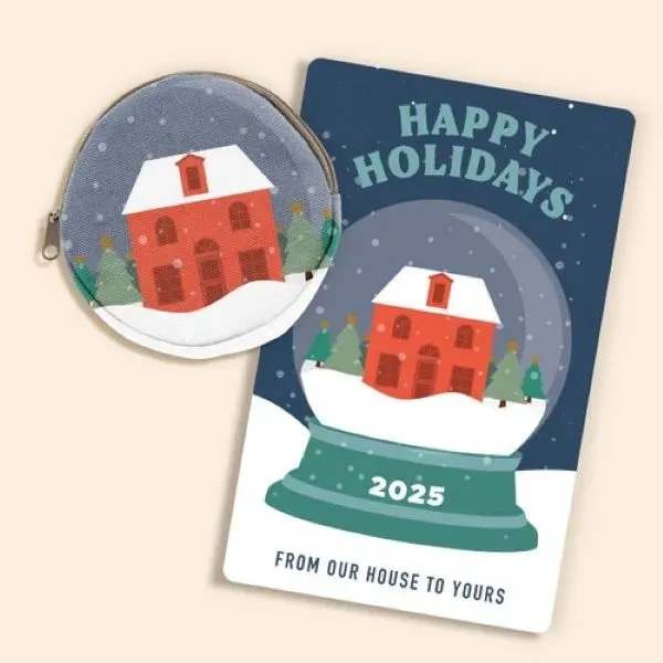 This round 4CP poly Dime Piece zippered coin pouch is perfect... from ASI 74710 Numo