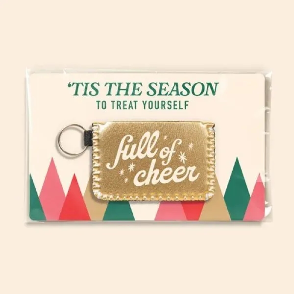 This metallic gold neoprene card holder is a decorated novelty that... from ASI 74710 Numo