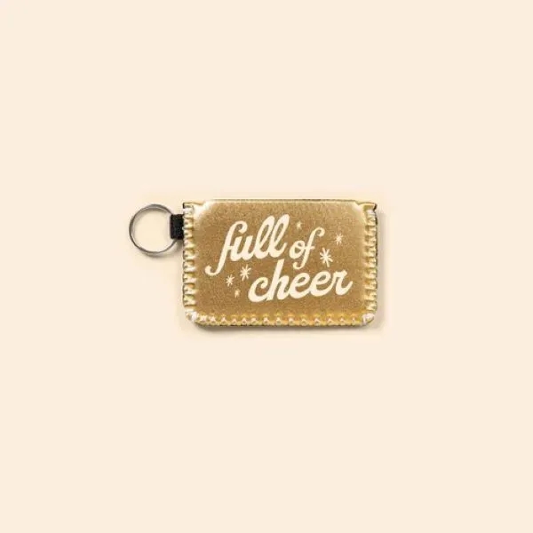 This metallic gold neoprene card holder is a decorated novelty that... from ASI 74710 Numo