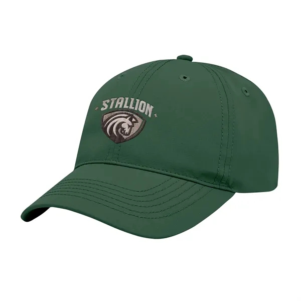 6 panel recycled polyester cap with moisture wicking technology and adjustable... from ASI 61125 Hit Promotional Products / Hit®