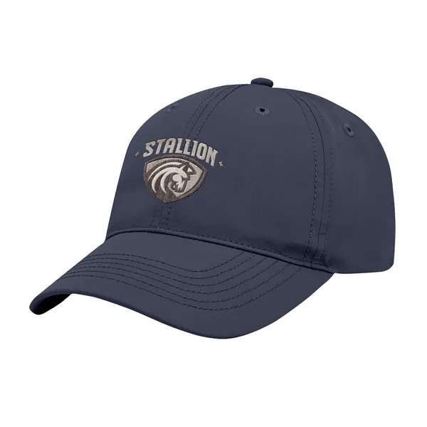 6 panel recycled polyester cap with moisture wicking technology and adjustable... from ASI 61125 Hit Promotional Products / Hit®
