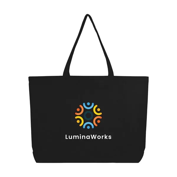 4" x 20.5" x 15.75" recycled cotton tote bag with 26"... from ASI 61125 Hit Promotional Products / Hit®