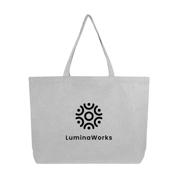 4" x 20.5" x 15.75" recycled cotton tote bag with 26"... from ASI 61125 Hit Promotional Products / Hit®