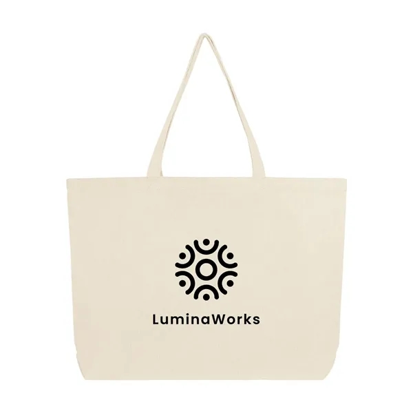 4" x 20.5" x 15.75" recycled cotton tote bag with 26"... from ASI 61125 Hit Promotional Products / Hit®