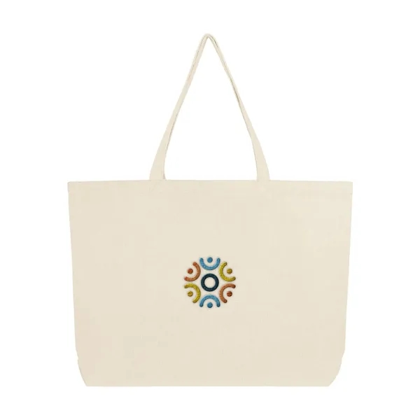 4" x 20.5" x 15.75" recycled cotton tote bag with 26"... from ASI 61125 Hit Promotional Products / Hit®