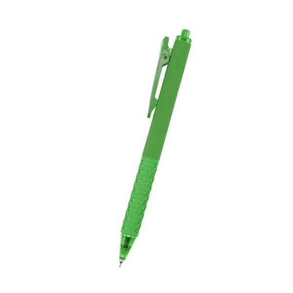 Click-action gel pen with unique grip design.... from ASI 61125 Hit Promotional Products / Hit®