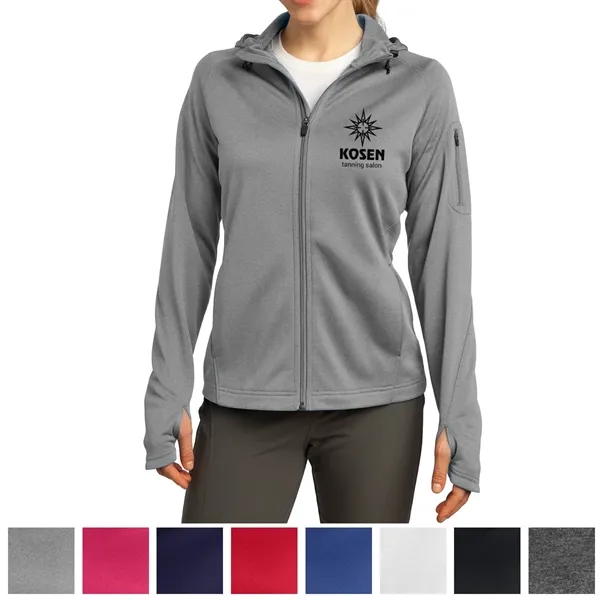 Sport-Tek® Ladies Tech Fleece Full-Zip Hooded Jacket... from ASI 61125 Hit Promotional Products / Hit®