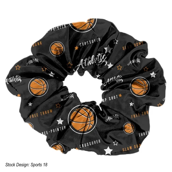 Hair scrunchie made of polyester and spandex.... from ASI 61125 Hit Promotional Products / Hit®
