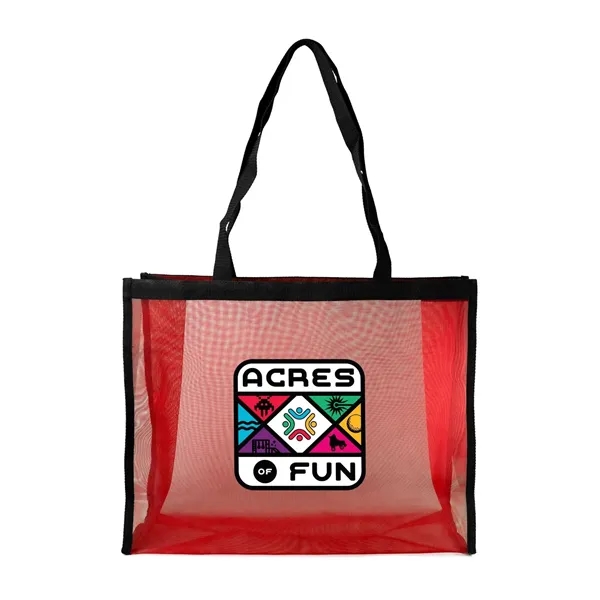 Recycled Mesh Grocery Tote... from ASI 30208 A P Specialties / AP Specialties