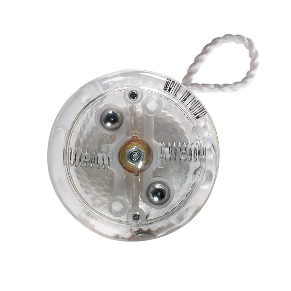 2.16" x 1" polystyrene plastic light-up yo-yo with included LR41 batteries.... from ASI 79530 Prime Line