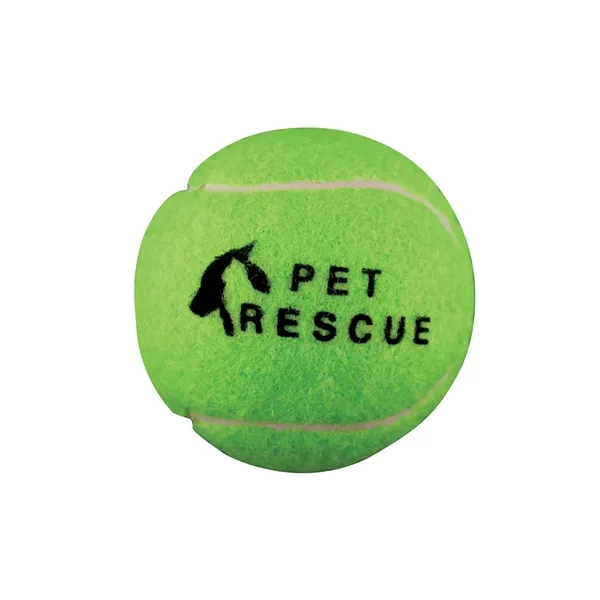 Rubber tennis ball with 100% polyester felt exterior.... from ASI 79530 Prime Line