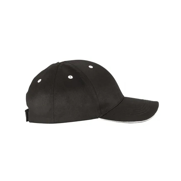 100% cotton twill six-panel structured sandwich-style ball cap.... from ASI 79530 Prime Line