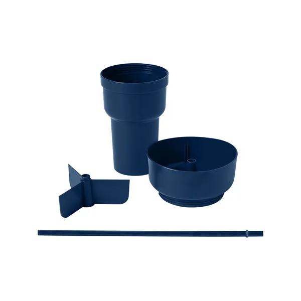 Team 365 1L Recycled PP Stadium Tumbler With Snack Bowl... from ASI 79530 Prime Line